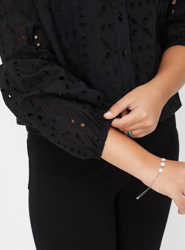 Girls Schiffili Shirt-style Top