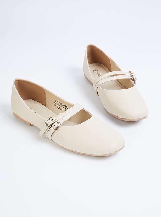 Women Solid Mary Janes