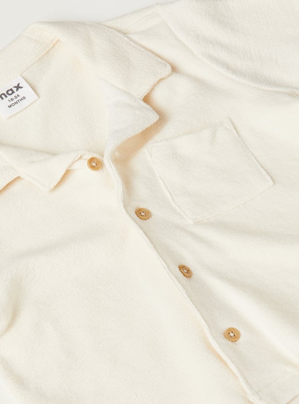 Boys Knit Shorts Set