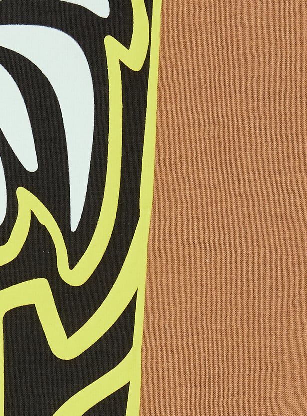 Boys Printed Shorts Set