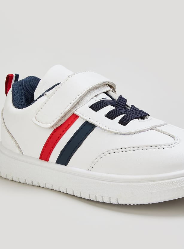 Boys Striped Sneakers