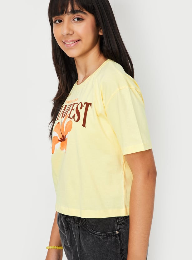 Girls Printed T-shirt