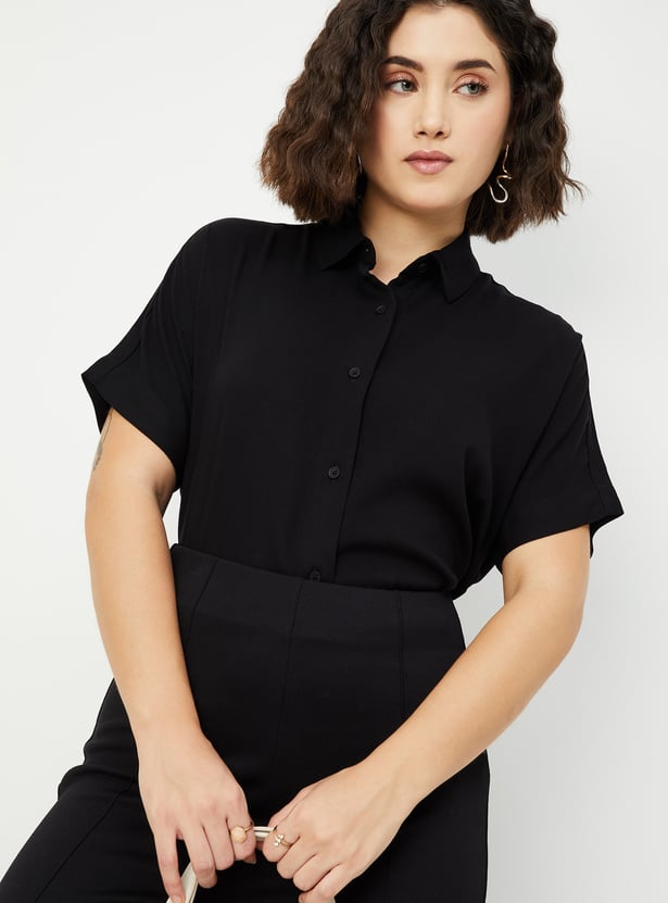 Women Solid Shirt