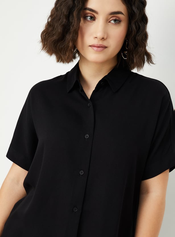 Women Solid Shirt