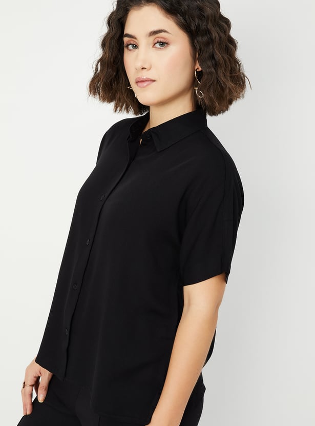 Women Solid Shirt
