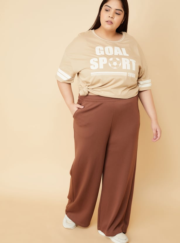 Women Wide Leg Butter Soft Track Pants