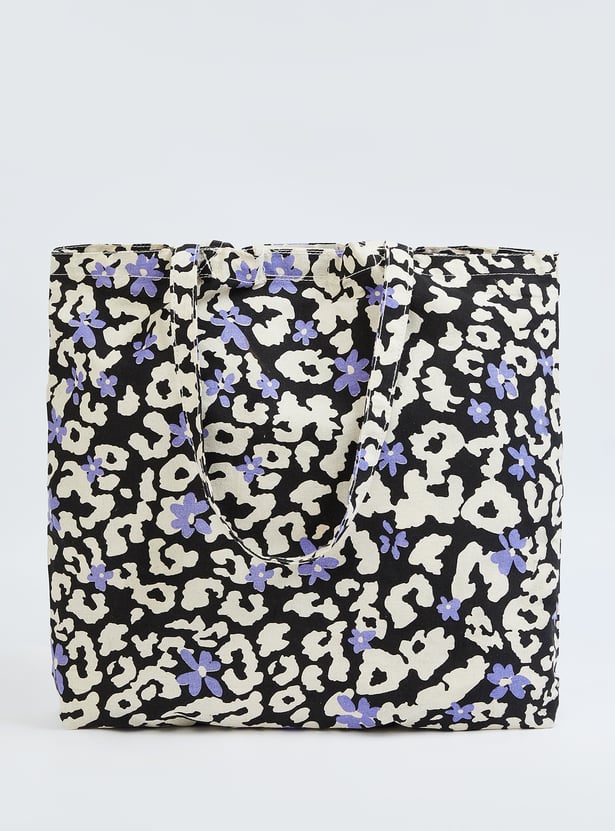 Women Floral Print Shopper Bag