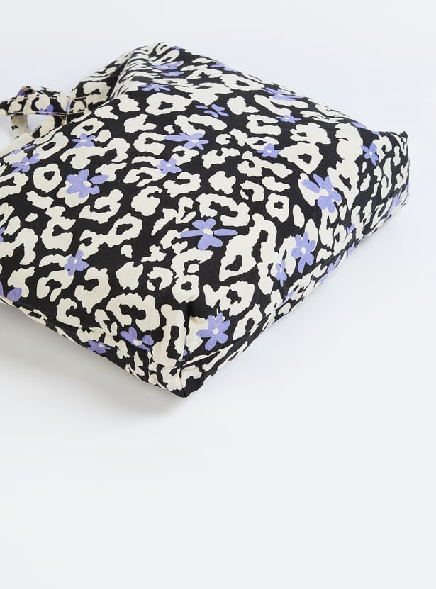 Women Floral Print Shopper Bag