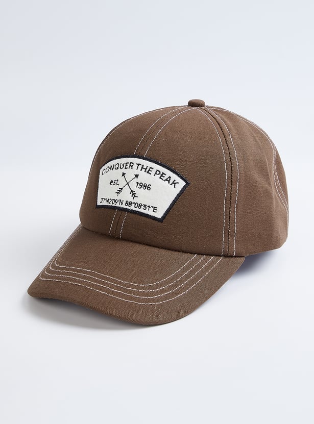 Boys Applique Baseball Cap