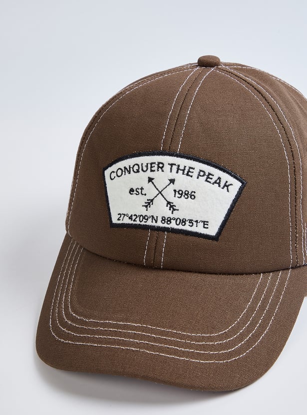 Boys Applique Baseball Cap