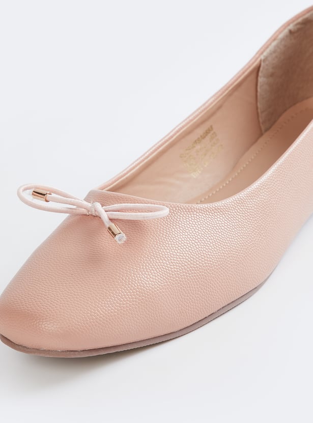 Women Bow Ballerinas