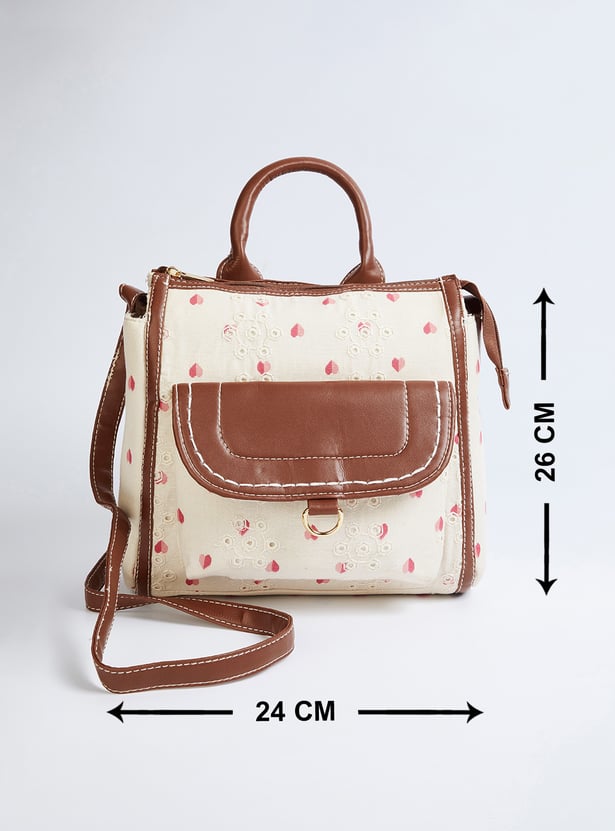 Women Printed Handheld Bag