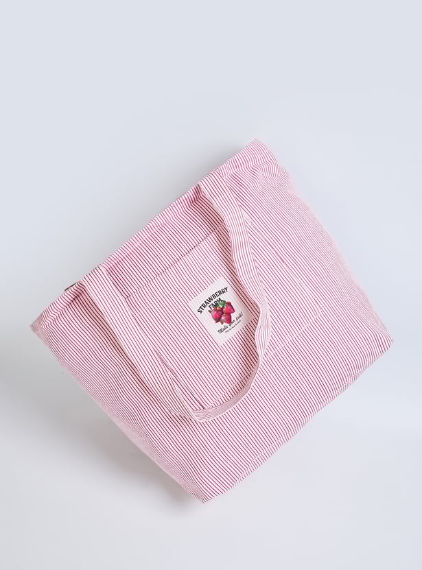 Women Striped Shopper Bag