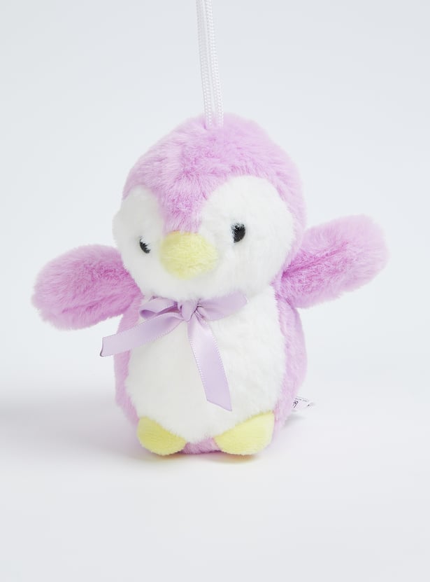 Kids Fuzzy Penguin Hanging Soft Toy