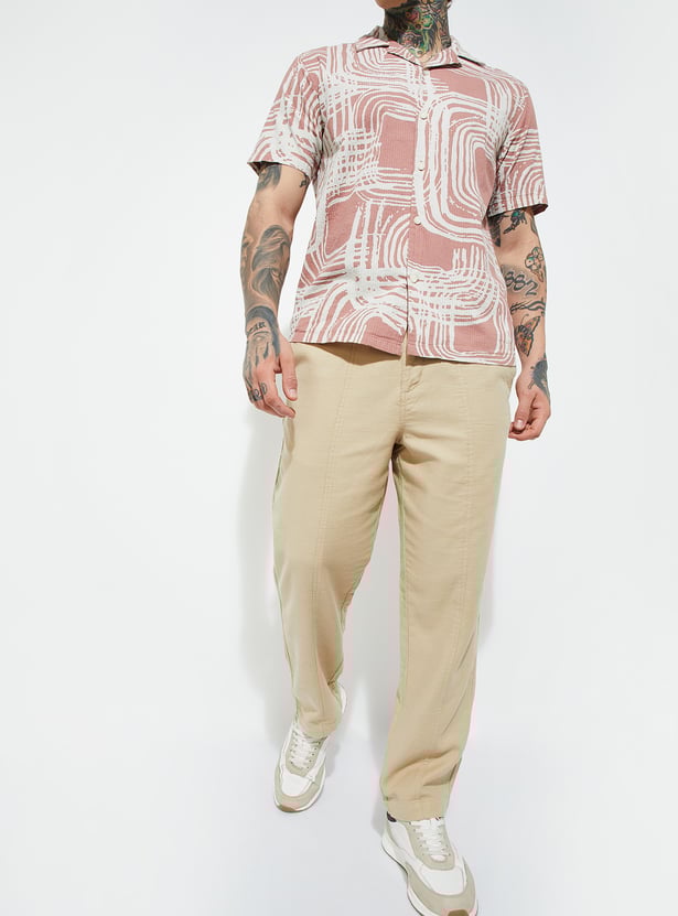 DISSONANCE NTRUL BASIC TROUSERS BEIGE