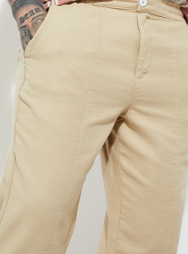 Dissonance NTRUL BASIC TROUSERS ベージュ NTRUL BASIC TROUSERS