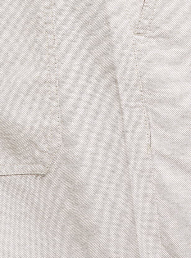 URB_N Men Textured Shorts