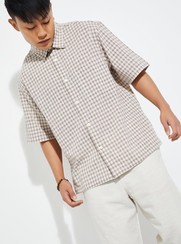 Men Cropped Collared Sweatshirt ASOS Relaxed Jersey Cropped Polo