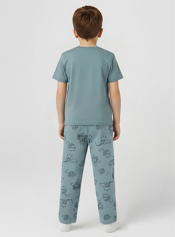 Boys Minions Embossing PJ Set