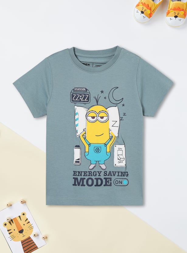 Boys Minions Embossing PJ Set