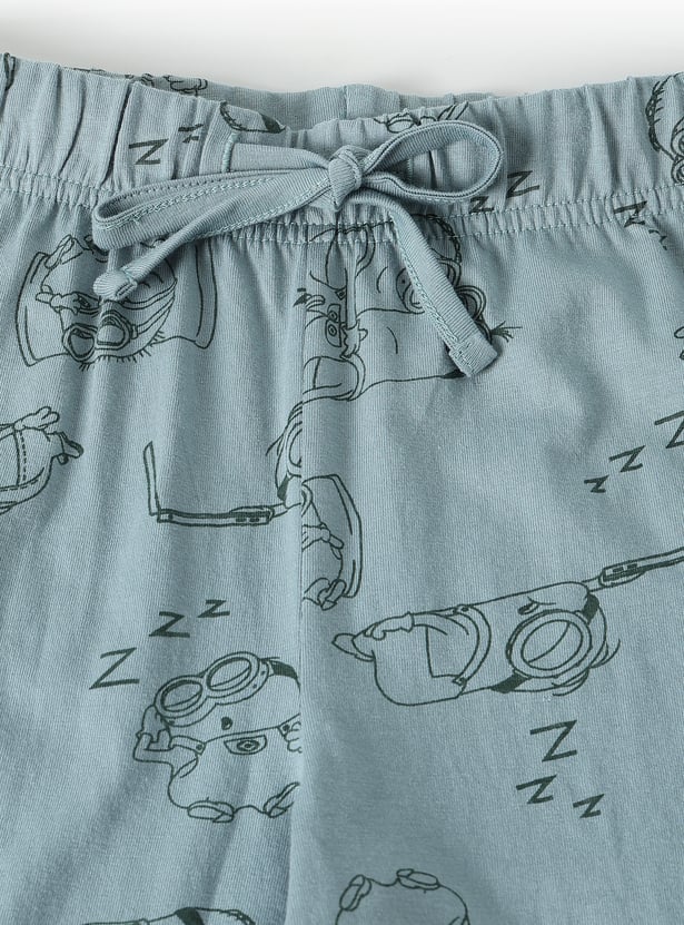 Boys Minions Embossing PJ Set