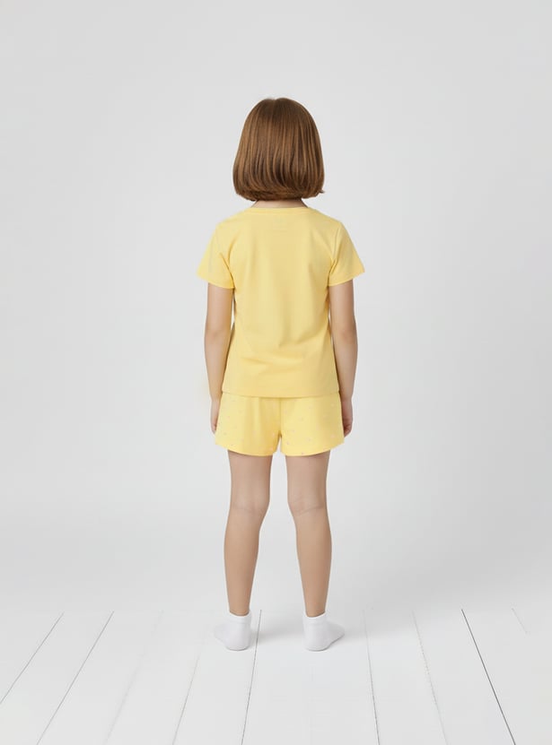 Girls Printed Sleepwear Set