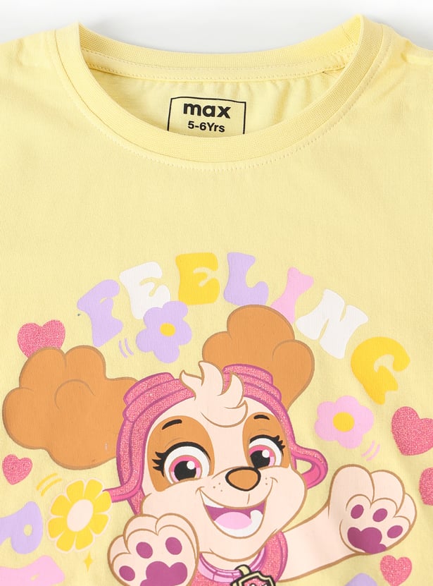 Girls Printed Sleepwear Set
