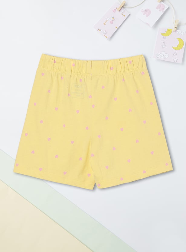 Girls Printed Sleepwear Set