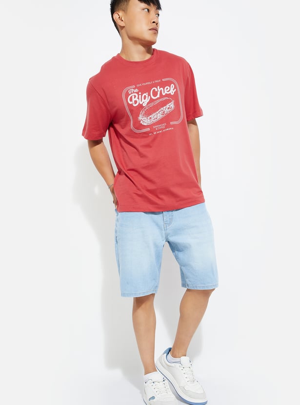 Buy URB_N Men Printed T-shirt Online at just Rs. 249.0