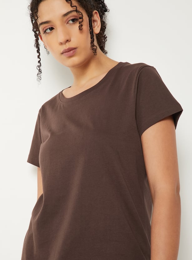 Women Heart Printed PJ Set