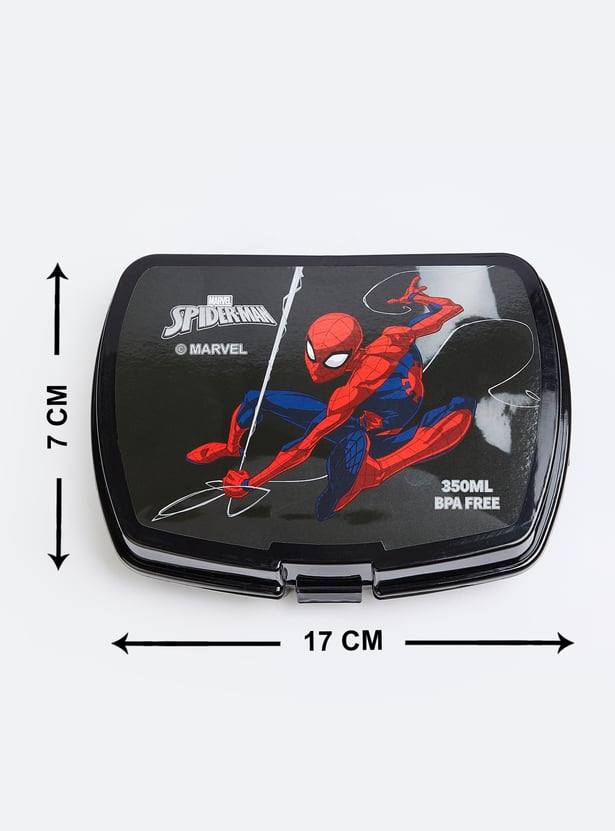 Kids Spiderman Print Backpack with Lunchbox & Sipper - Pack of 3
