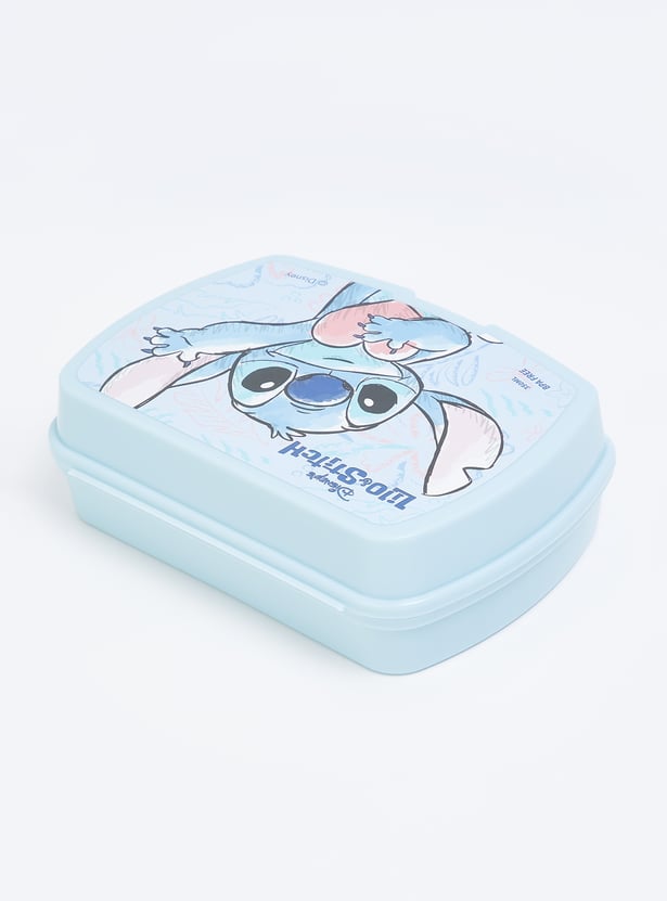Kids Lilo & Stitch Print Backpack with Lunch Box & Sipper - Pack of 3