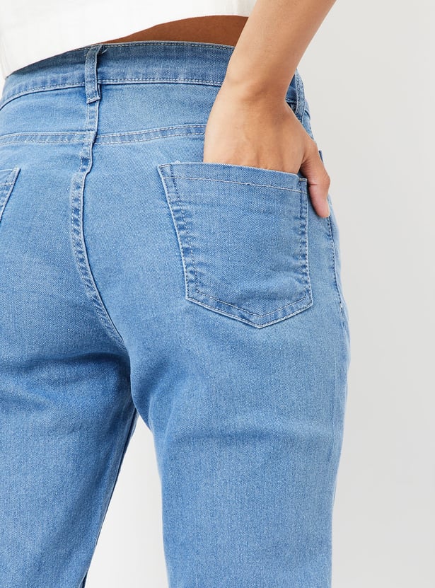 Women Solid Skinny Fit Jeans