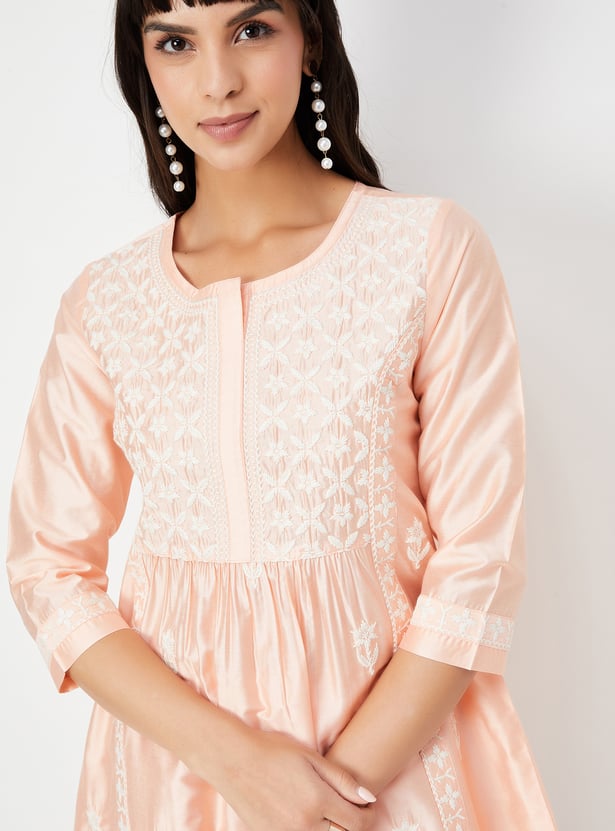 Embroidered Kurti-Bust 36