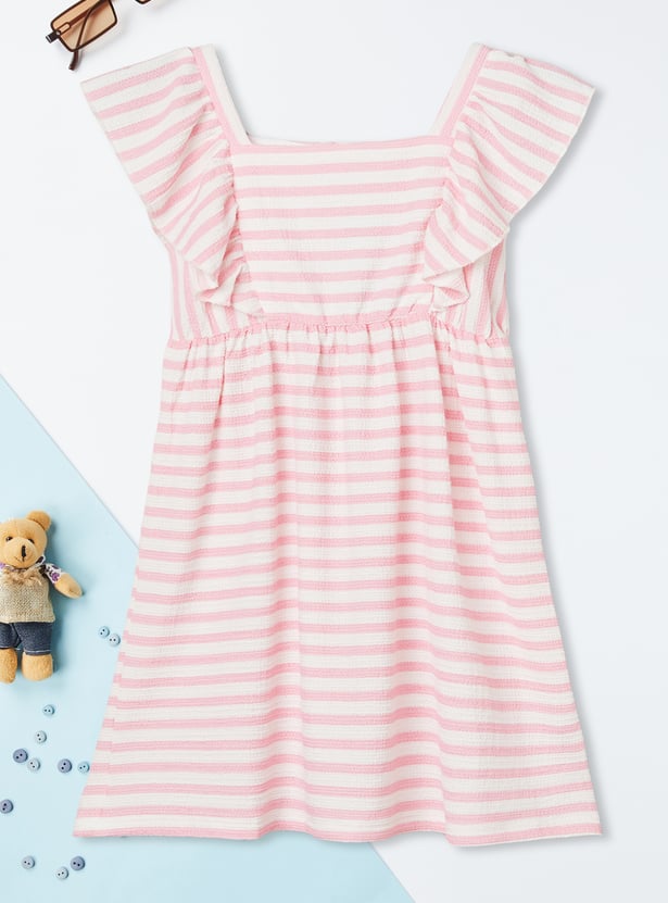 Girls Striped Dress
