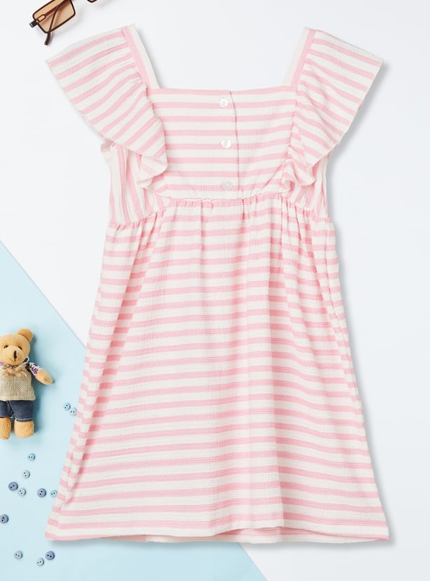 Girls Striped Dress