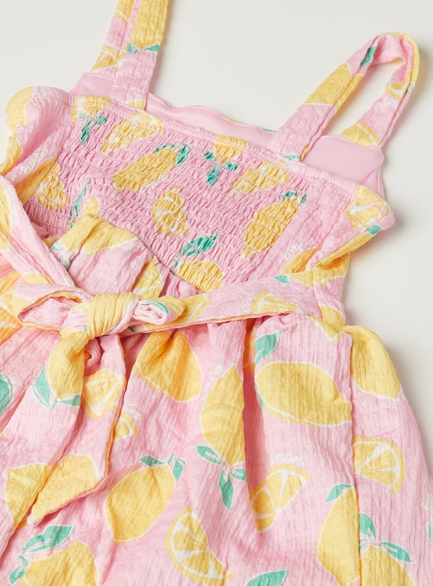 Girls Printed Dress