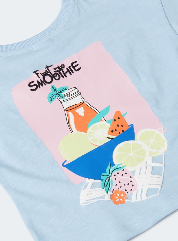Girls Printed T-shirt