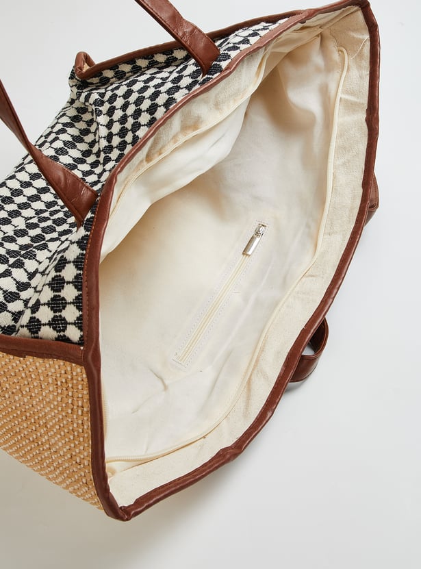 Women Jacquard Tote Bag