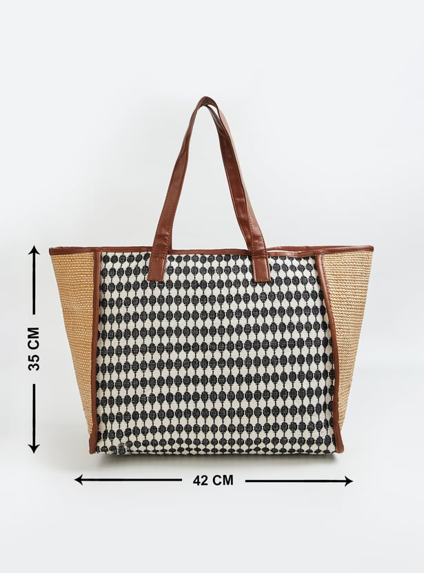 Women Jacquard Tote Bag