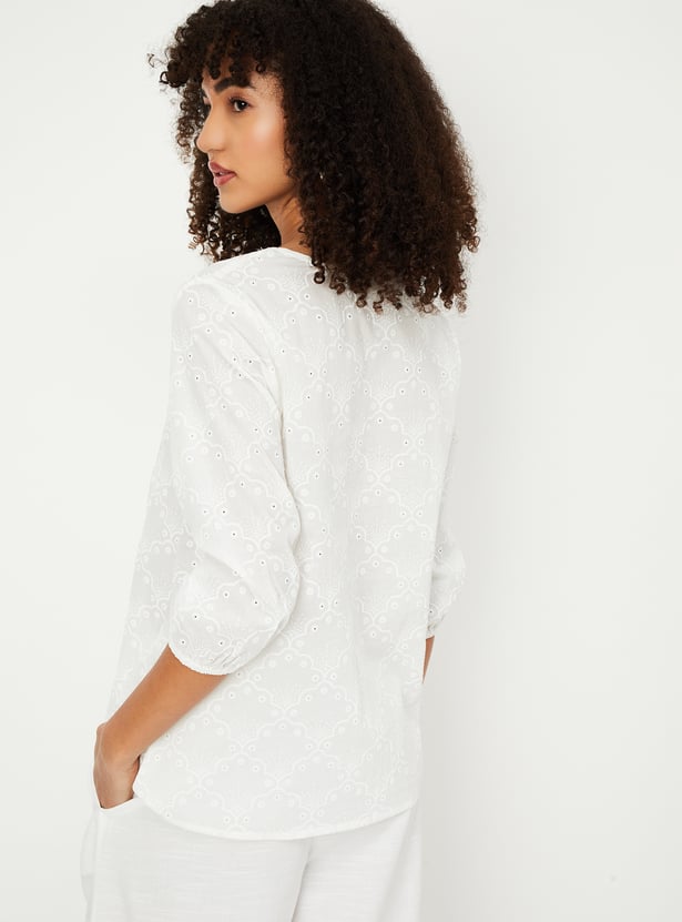 Kalki x Max Women Schiffili Embroidered Tunic