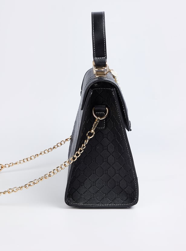 Women Textured Satchel