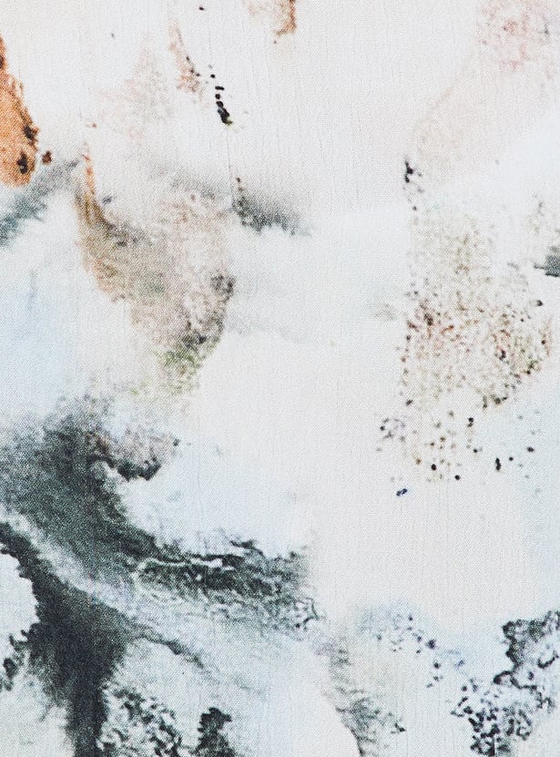 ALAYA F x URB_N Women Printed Boxy Fit Shirt