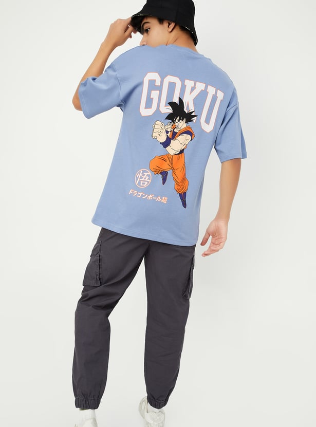 Boys Dragon Ball Z Print T-shirt