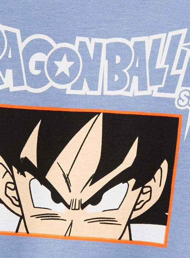Boys Dragon Ball Z Print T-shirt
