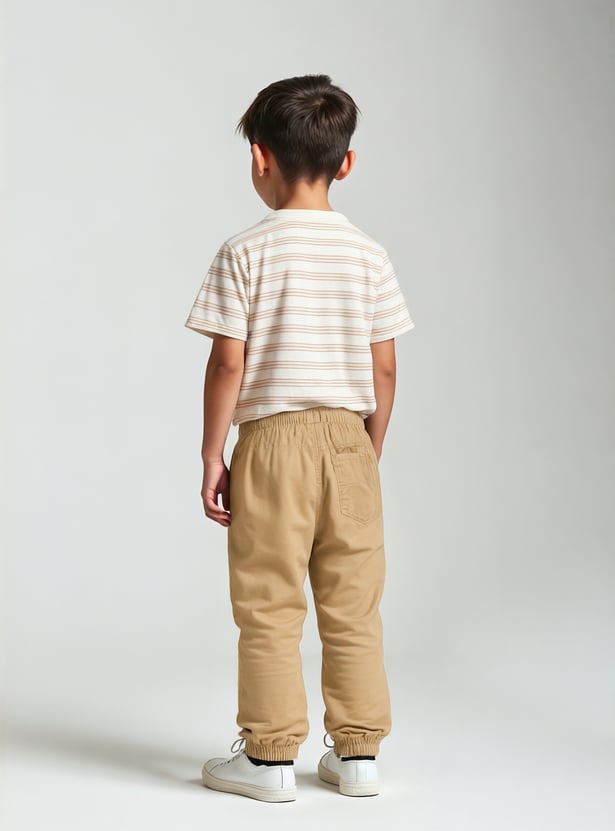 Boys Solid Joggers