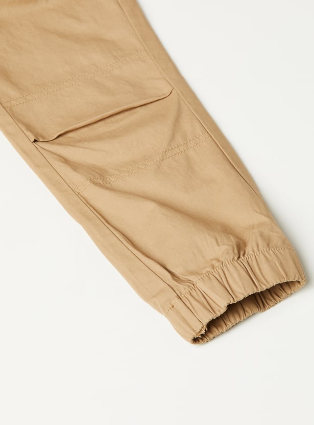 Boys Solid Joggers