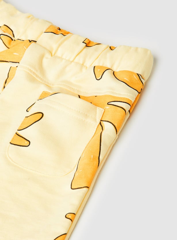 Boys Printed Shorts Set