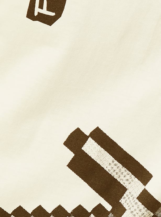 Boys Minecraft Printed T-shirt