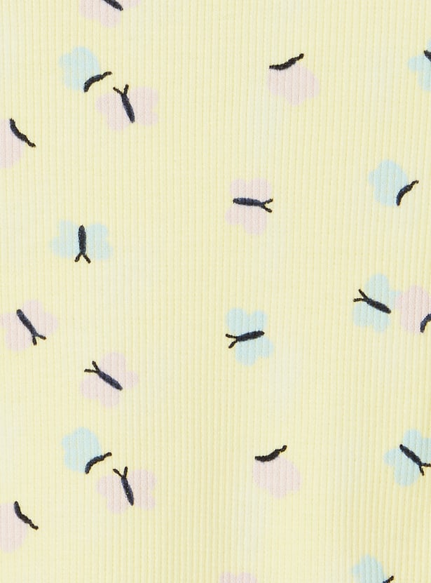 Girls Printed Top - Pack of 2